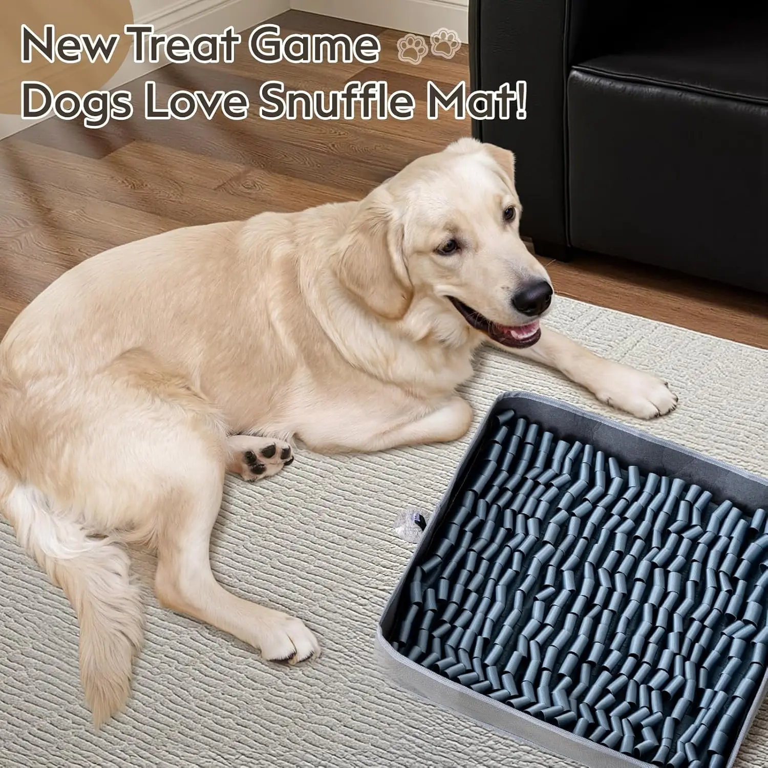 

2026 New Upgrade Snuffle Mat for Dogs, Dog Puzzle Mat, Interactive Dog Toys for Enrichment,Sniff Mats with Non-Slip Backing