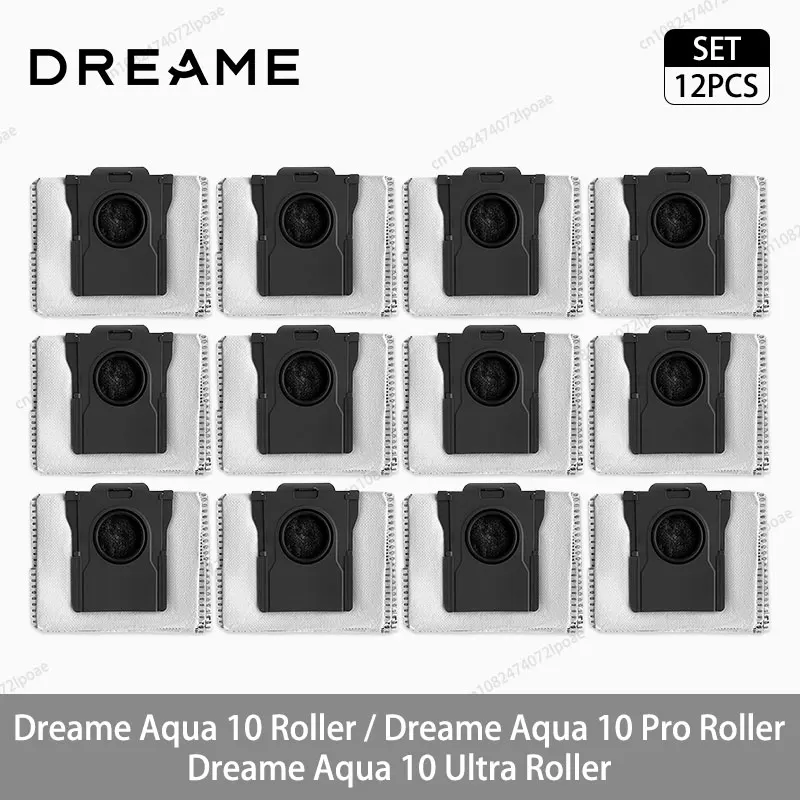 Dreame Aqua 10 Roller / Aqua 10 Pro Roller / Aqua 10 Ultra Roller Accessoires Hoofdzijborstel Roller Mop Doek Filter Stofzak