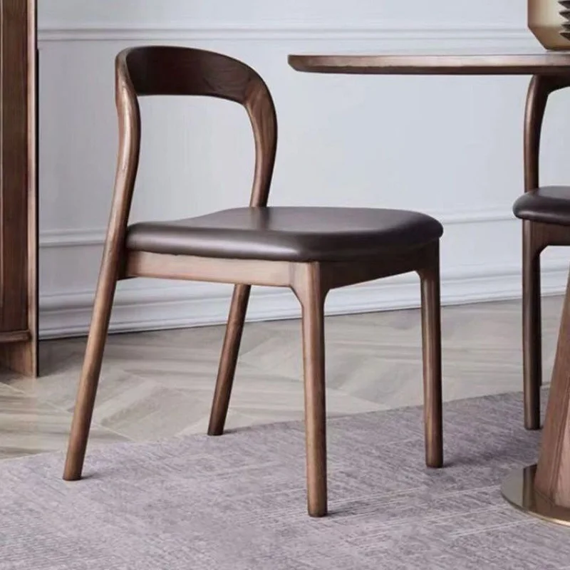 

Customizable Nordic Simple Wood Chair