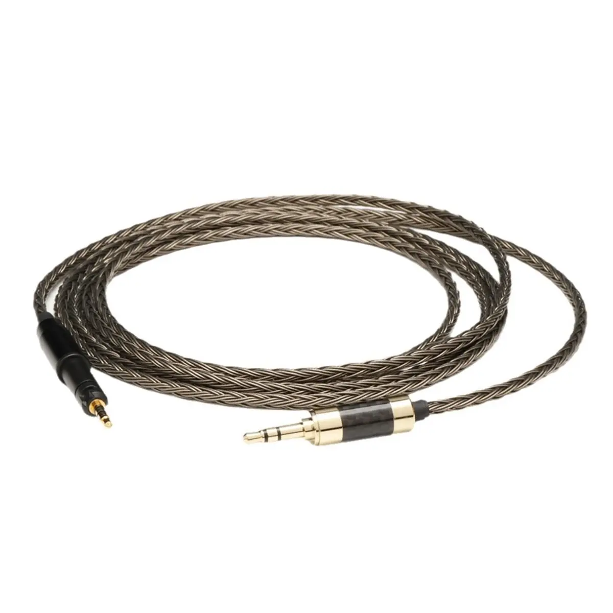 B72ABG Hifi 7N OCC Mini Trs Jack 3.5 Male to 3.5 mm Stereo Aux Male Audio Input Cable Speaker Line for Headphone Sound Pc 2M