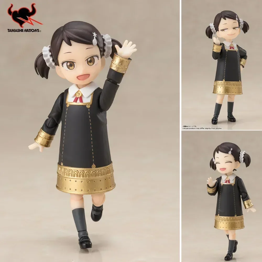 In Stock Original Anime SPY×FAMILY S.H.Figuarts BECKY BLACKBELL PVC Action Figure SHF Toys for Children Cartoon Doll 8.5cm