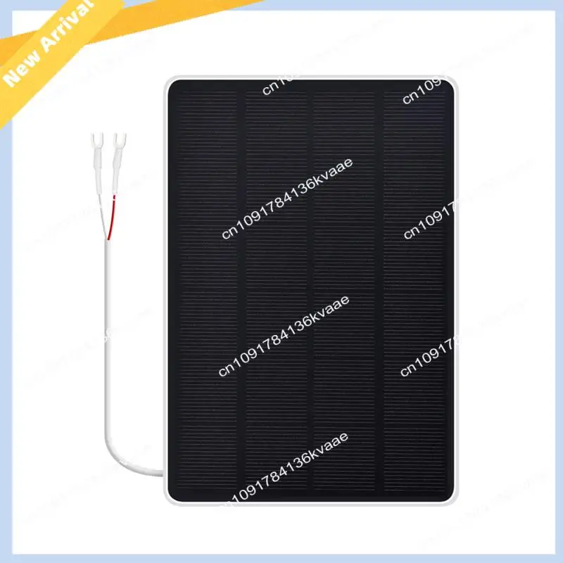 M01K 3W Solar Panels With 4M Extension Cable IP65 Weatherproof 360° Adjustable Bracket For Ring Doorbell