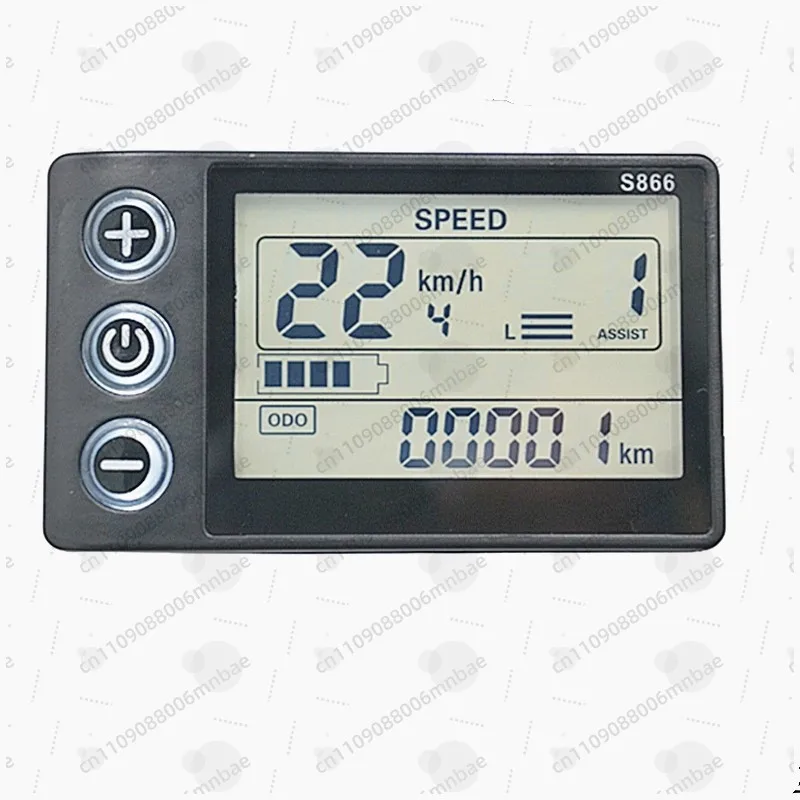 Electric bicycle Lithium battery bicycle LCD meter display switch S866 Smart display 36V/48V