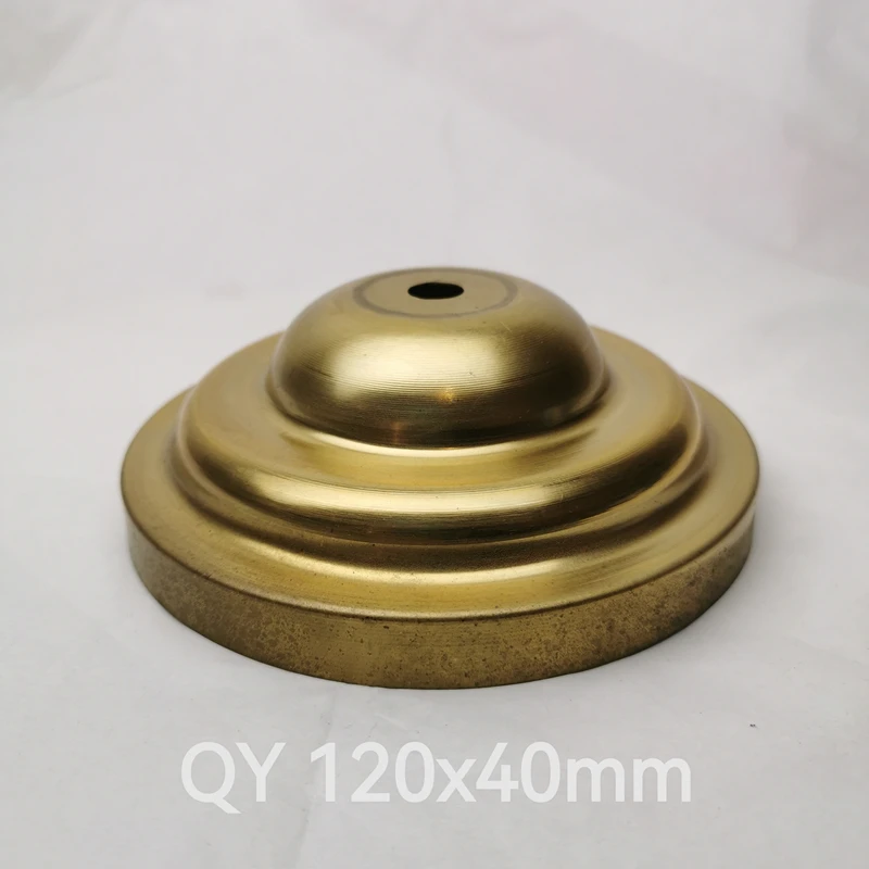 Brass Unprocessed Semi-finished Part Lampshade Claw Lamp Base Plate Light Cover Customizable Processing of Copper Accessories