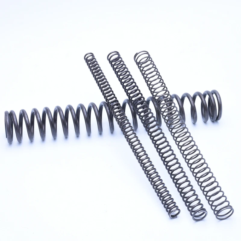 10pcs  Cylidrical Coil Compression Spring Rotor Return Compressed Spring Release Pressure Spring Steel  Wire Diameter 0.3mm