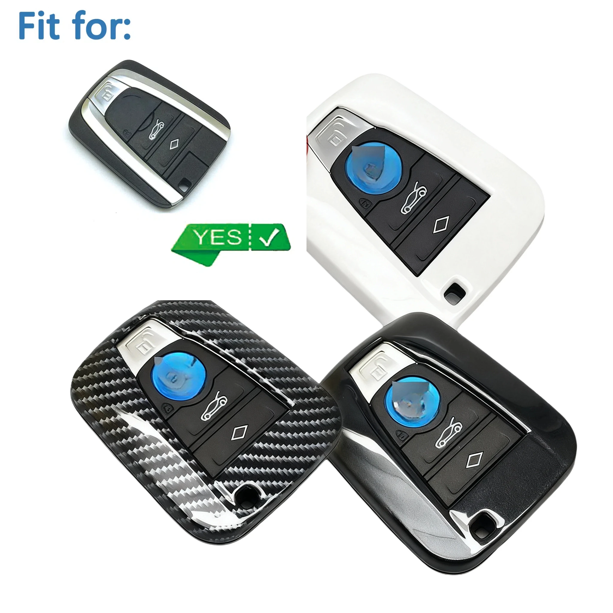 Smart car  keyless Entry Remote Key Fob case Cover for BMW I3 I8Series