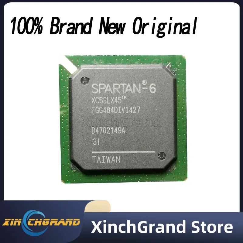 New original XC6SLX45-3FGG484I BGA-484 programmable IC integrated circuit