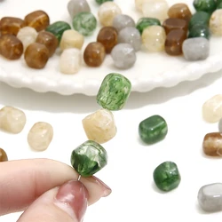 5pcs 9x13mm Colorful Acrylic Beads Loose Spacer Irregular Beads for Jewelry Making DIY Bracelet Necklace Accessories