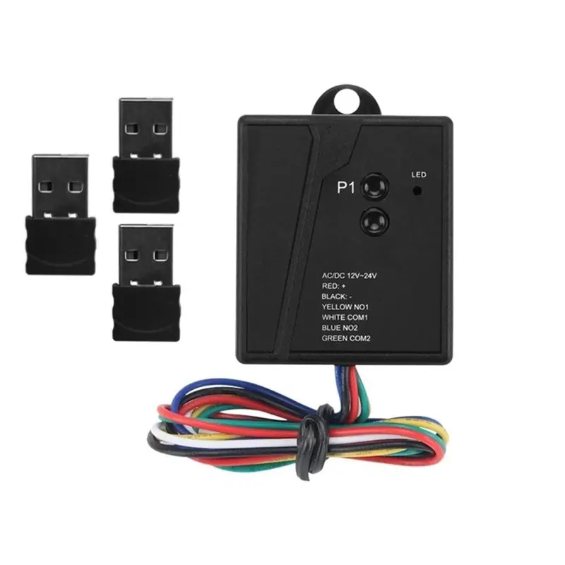 

【CYBER MONDAY】Garage Door Remote Opening Receiver 2.4G Bluetooth Connection,Control USB Port Access Control System Transceiverde