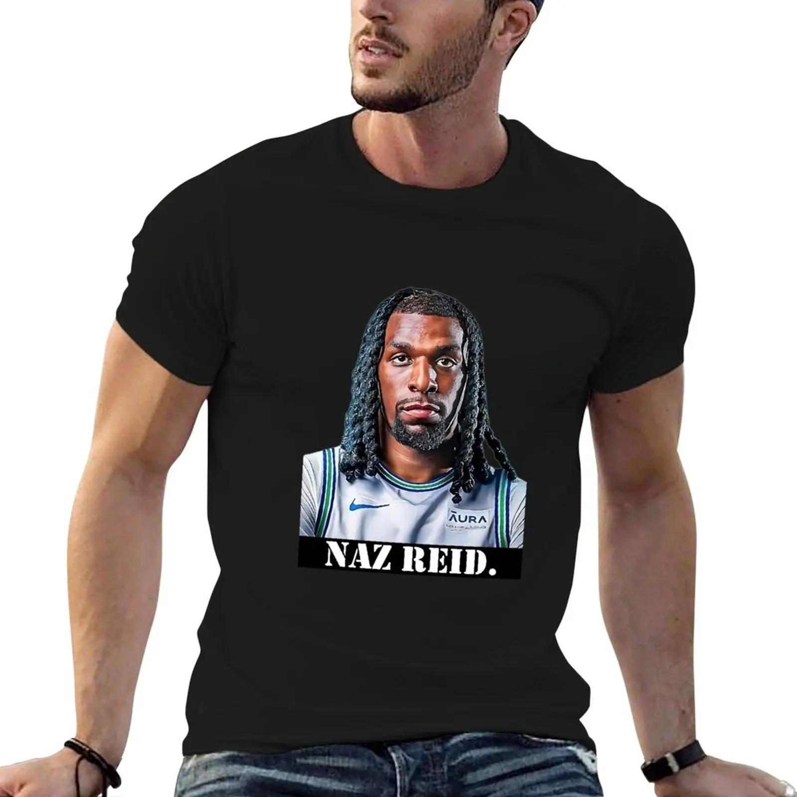 NAZ REID - NAZ REID T-Shirt anime tshirt rapper graphic tees graphics mens graphic t-shirts anime