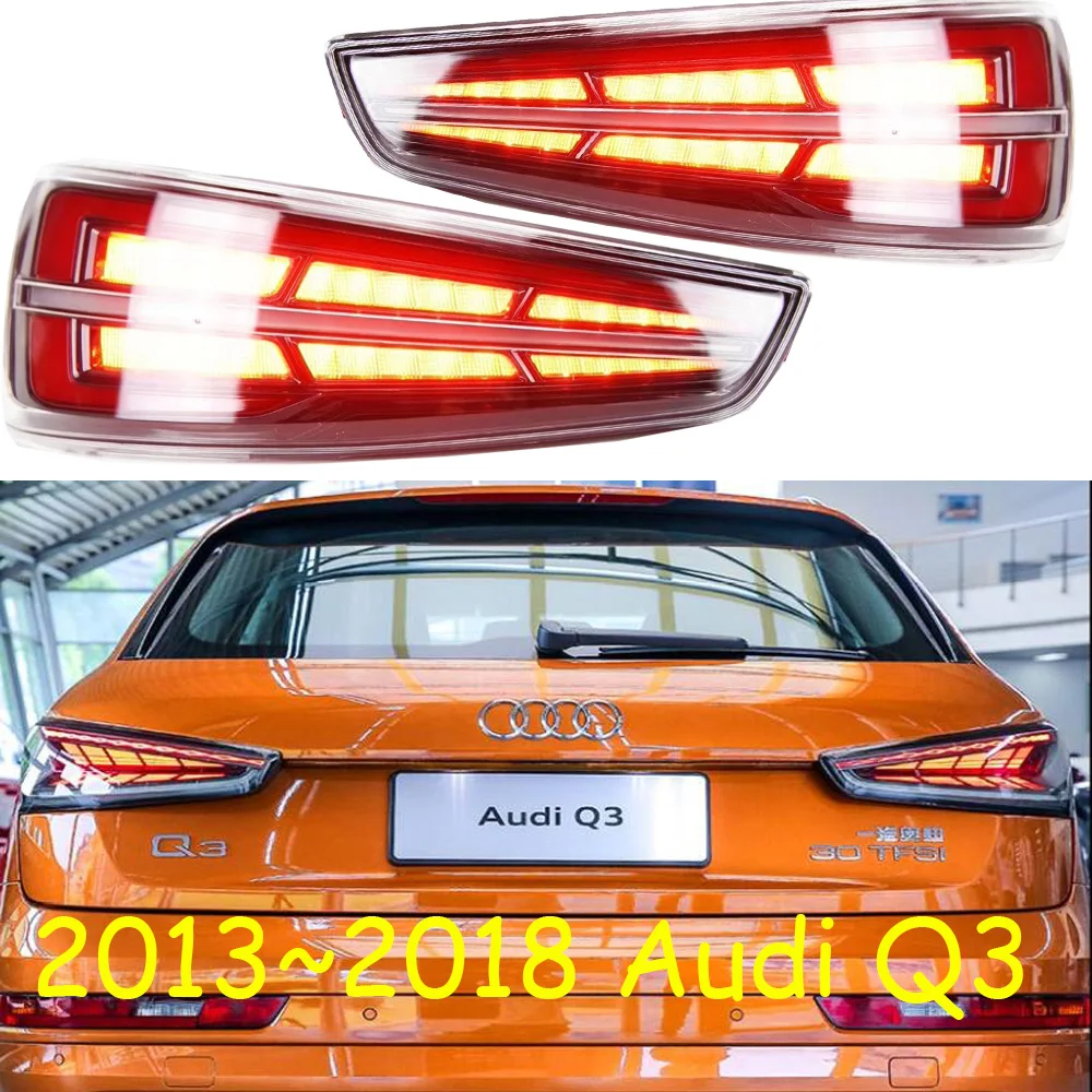 

1pcs car bumper tail light for Audi Q3 taillight LED Reflector 2013～2018y car accessories Taillamp for Audi Q3 fog lamp