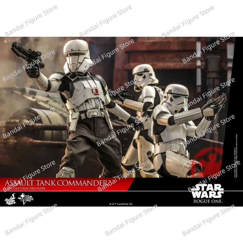 HOTTOYS HT MMS587 1/6 Scale Assault Tank Commander Action Figure Rogue One: Star Wars Story Series 12 "ชุดทหารชาย