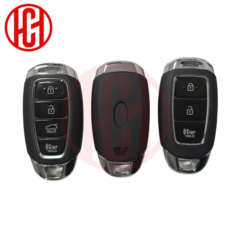 3/4/5 Buttons Remote Key Shell Case Fob  for Hyundai Elantra Tucson I30 Creta IX25 Solaris Kona SantaFe Remote Car Key Shell