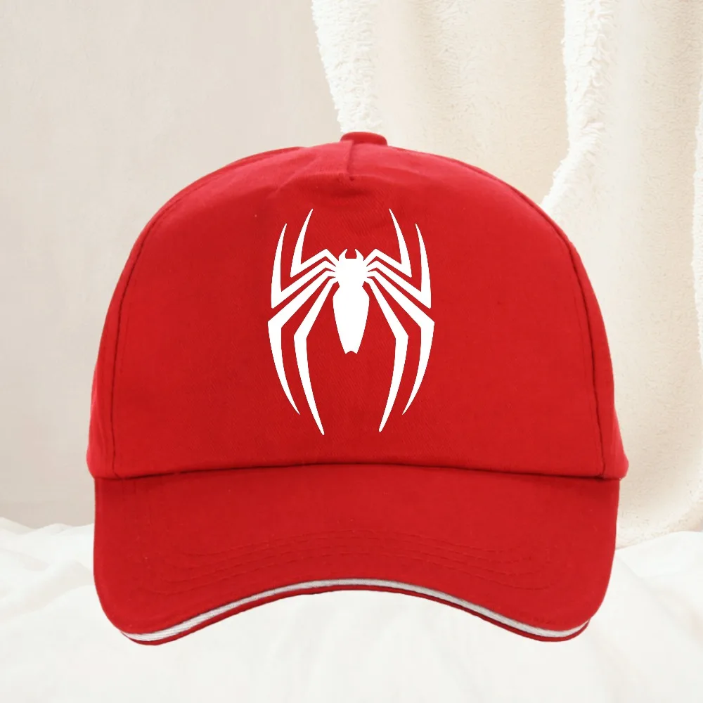 Rote Spider-Baseballmützen, Hip-Hop-Hüte, Frühling und Sommer, verstellbare Freizeithüte für den Außenbereich, für Jungen und Mädchen, Trave – Detail 4