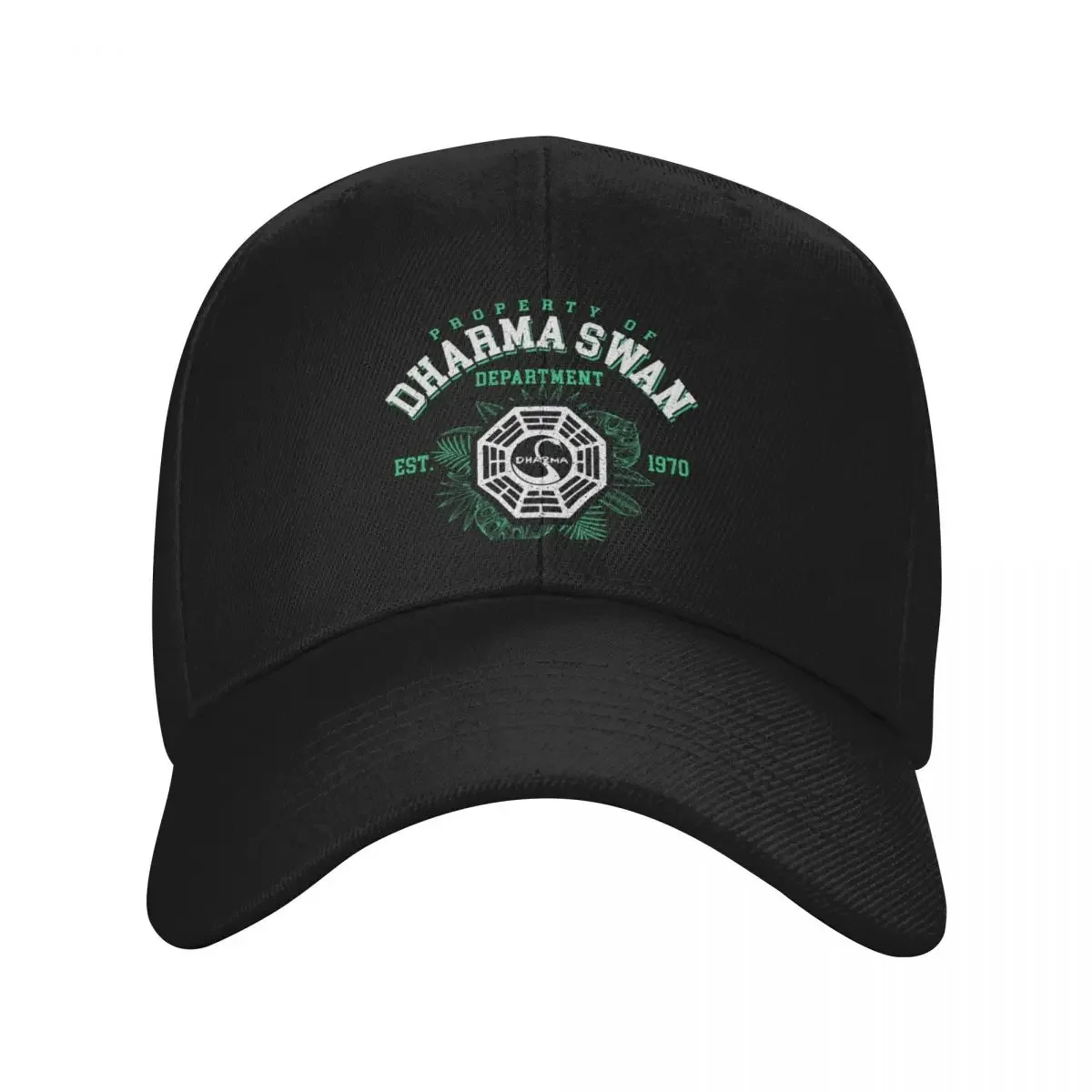 Property of Dharma Swan Department Dks Baseball Cap New In Hat party Hat summer hat Beach Outing Girl Men's