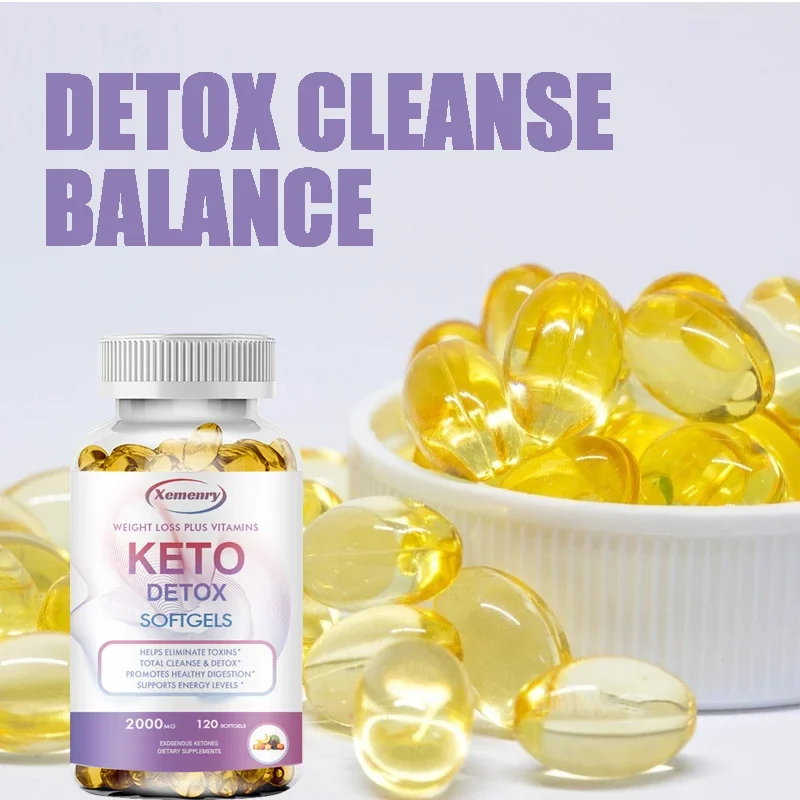 Keto Capsules - Promote Weight Management, Improve Metabolism, Support Body Cleansing and Detoxification