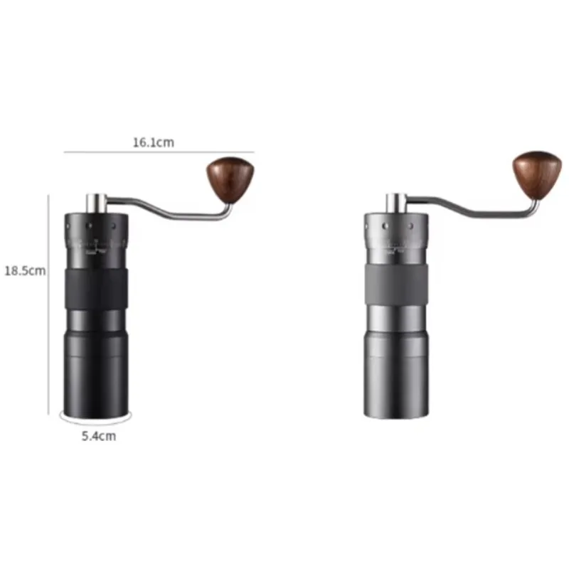 420 Stainless Steel 48mm Ghost Tooth Conical Burr 7Core Externally Adjustable Portable Coffee Manual Grinder Wire EDM Broaching