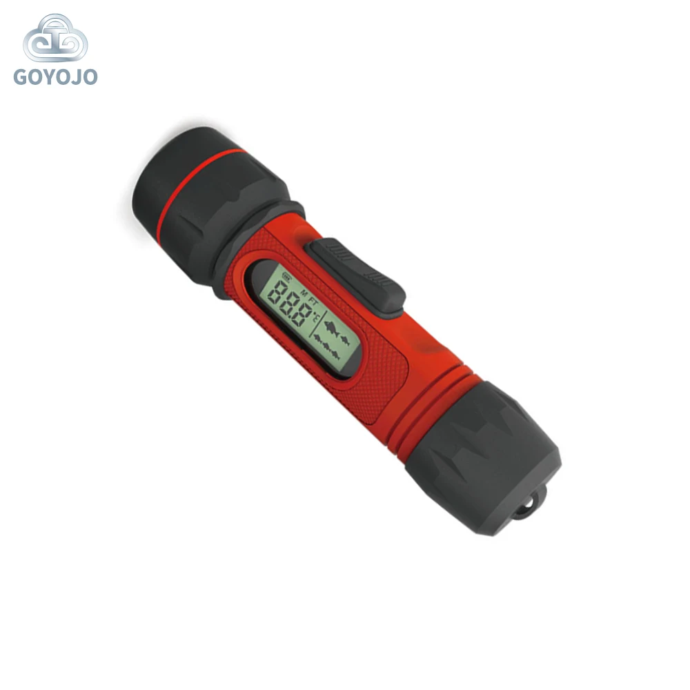 الجليد الصيد صدى أسلم لاسلكي أسلم عمق محول الطاقة الرقمية المحمولة الاستشعار السونار Fishfinder الصيد الشتاء