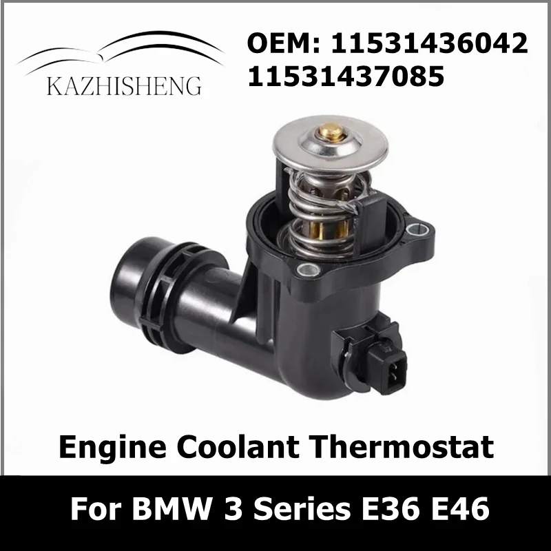 11531436042 Car Engine Coolant Thermostat Housing for BMW 3 Series E36 E46 316i 318i 316Ci 318Ci Z3 1.9i TM15105 11531437085