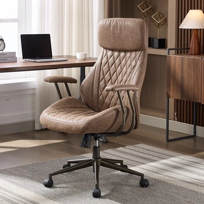 كراسي مكتب قابلة للتمدد تدعم الظهر كراسي مكتب مدير تنفيذي مريحة أثاث Cadeira De Escritorio #5