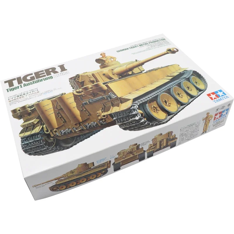 Tamiya-Analyste de construction de modèles, assemblage AFV, Tiger 1 Panzer, Ausfuhrung, Atrika, 35227, 1/35