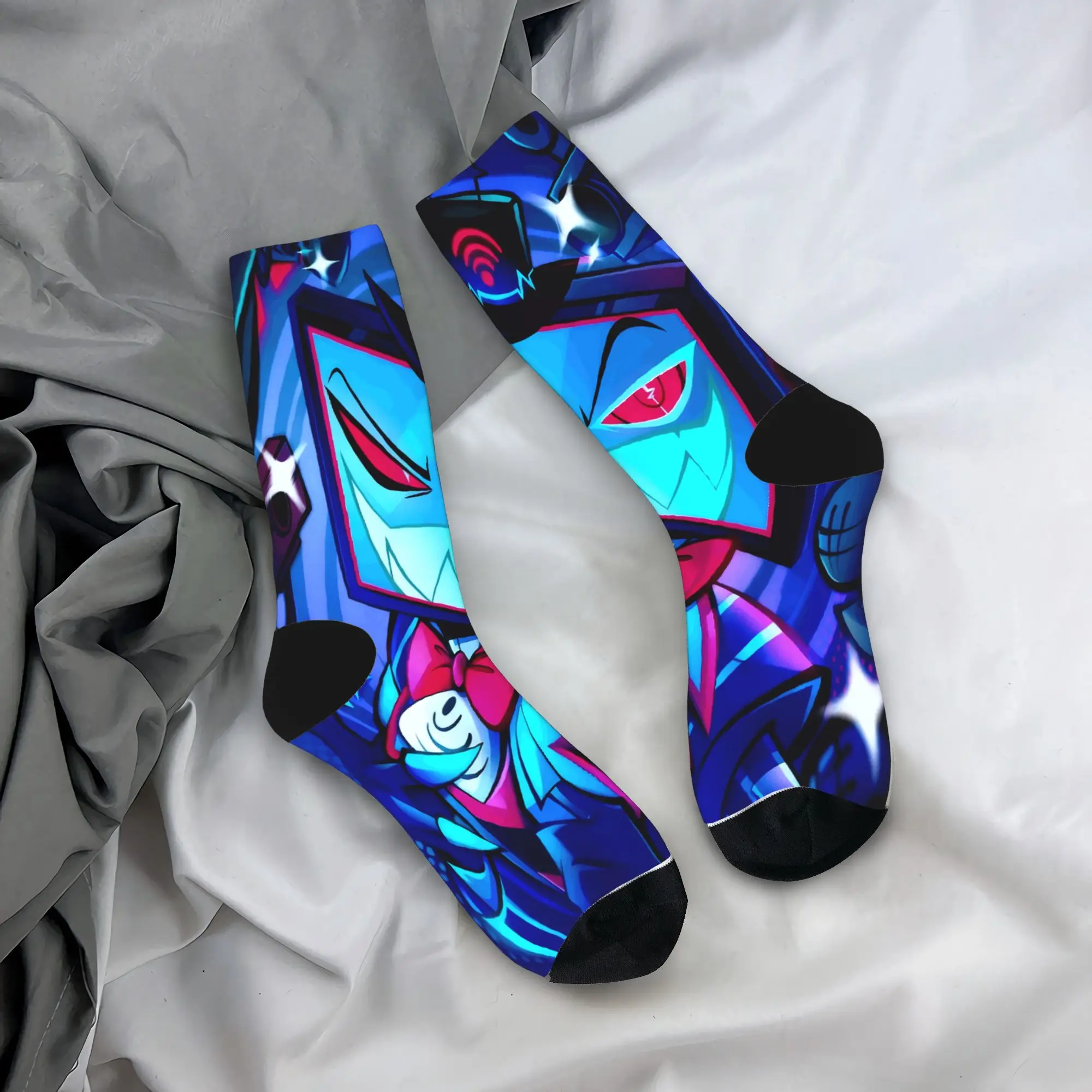 

Носки Vox с игровым персонажем, осенние чулки, корейские мужские качественные носки, дизайнерские антибактериальные носки для скейтборда