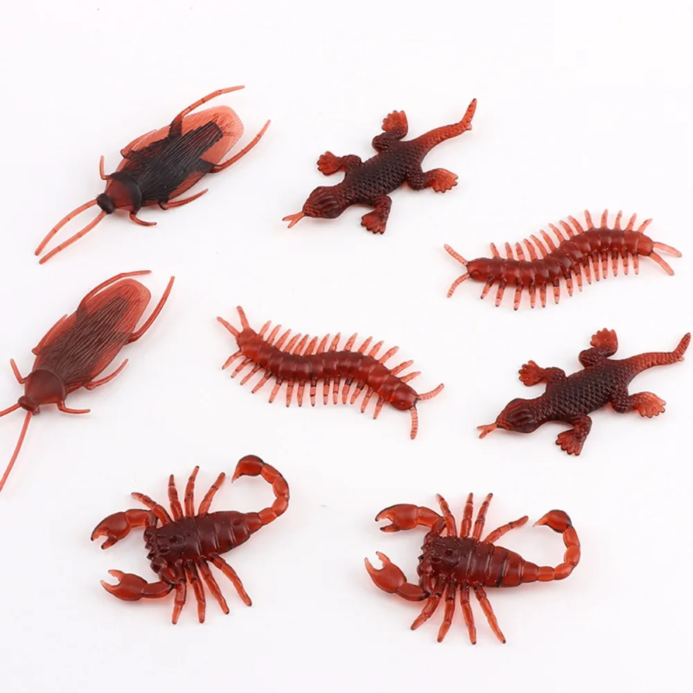 Realistic Fake Cockroach Scorpion Bug Home Decor Prank Trick Joke Props Halloween Party Simulation Insect Novelty Funny Kid Gift