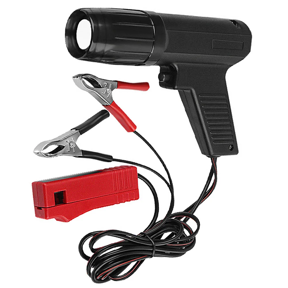 

Датчик синхронизации зажигания 12 В, лампа синхронизации, настройка двигателя, антикоррозийная конструкция, инструмент для прямой установки для автомобильных двигателей