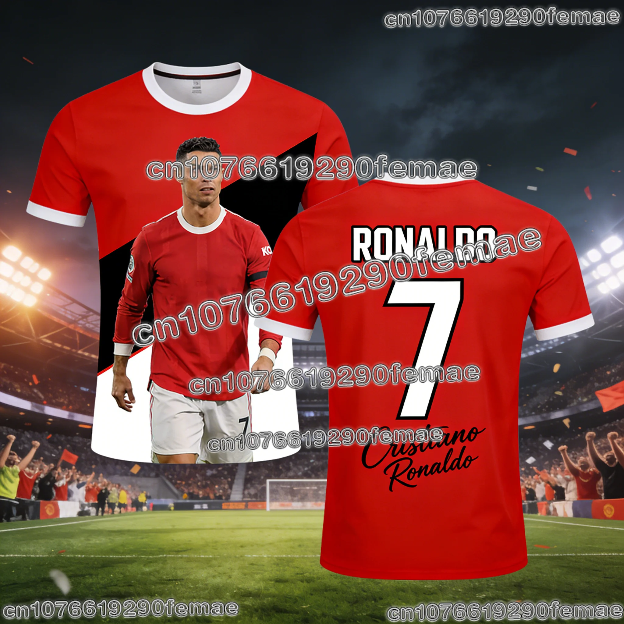 

Новое издание ChatGPT AI Роналду # 7. Тренировочный трикотаж. Удобная легкая летняя спортивная одежда для любителей и игроков.