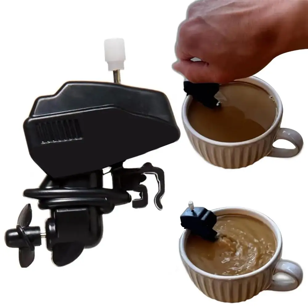 

Wind Up Mini Boat Motor Coffee Stirrer Unique Easy To Clean Novelty Boat Motor Coffee Mixer Durable Boat Engine Coffee Stirrer