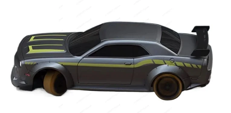 

Миниатюрная радиоуправляемая дрифт-машинка 1:76 C65 — ультракомпактная машинка на пульте управления с гироскопом для стабильного дрифта, высокоскоростные гонки на столе