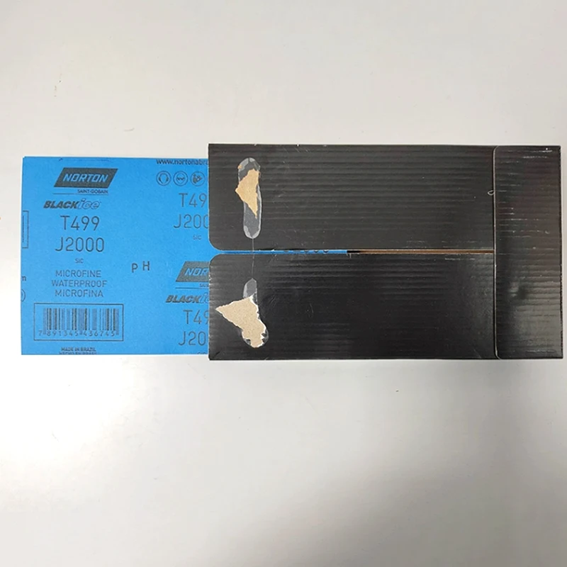 ノートン T499 ビューティーウォーターサンドペーパー 1500 #   2000 カーペイント スプレーペイント 研削 スクラッチ 研磨 サンドレザー