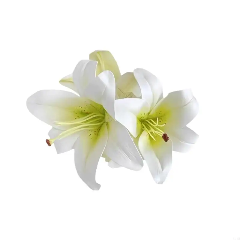 

Decorative Elegant Flower Hair Clip for Women Chinese Floral Hair Claw