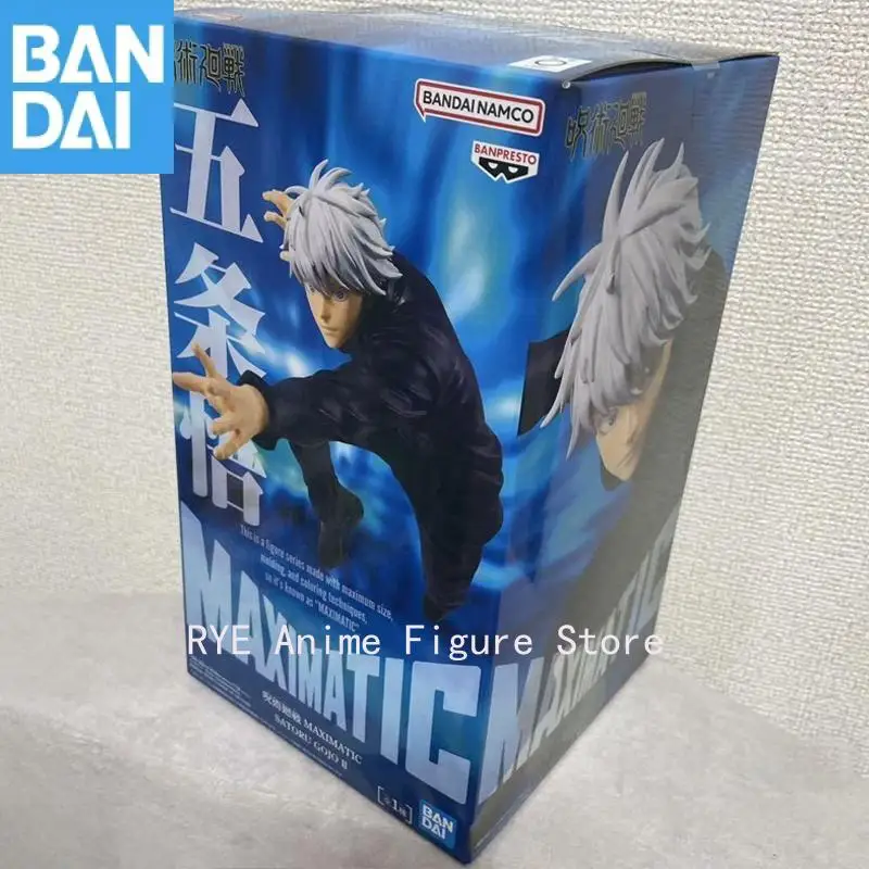 

Подлинная Bandai Namco Banpresto Jujutsukaisen Maximatic Satoru Gojo в наличии, оригинальная аниме-фигурка, модель, коллекционная фигурка, игрушки