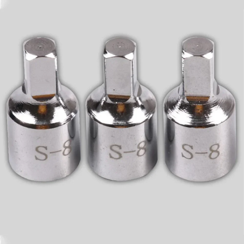 8mm Square Head With 3/8 Drive Oil Drain Pan Drain Plug Wrench Tool Remover Fit For Rear Axle Gearbox Crankcase