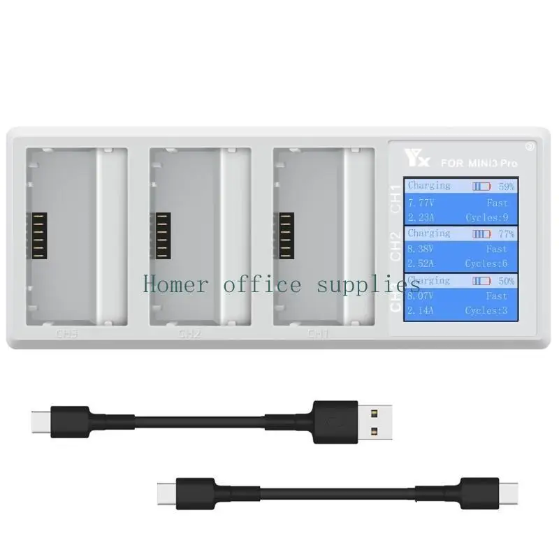 

K43B Fast Chargers Hub Charging Hub for Mini 3 Mini3 Flight Charging Hub Chargers