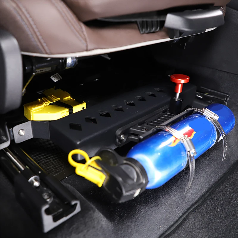 Aluminum Alloy Passenger Seat Fire Extinguisher Bracket Mount For BMW X3 2018-2023 Interior Mod Accessories - view 4