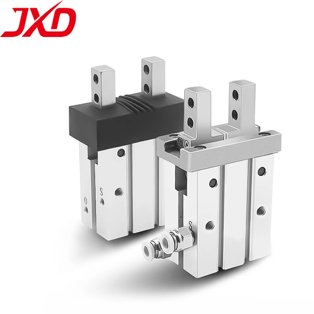 

JXD Pneumatic Finger Cylinder MHZL2/MHZ2-10D/16D/20D/25D/32D/40D Parallel Gripper Jaw