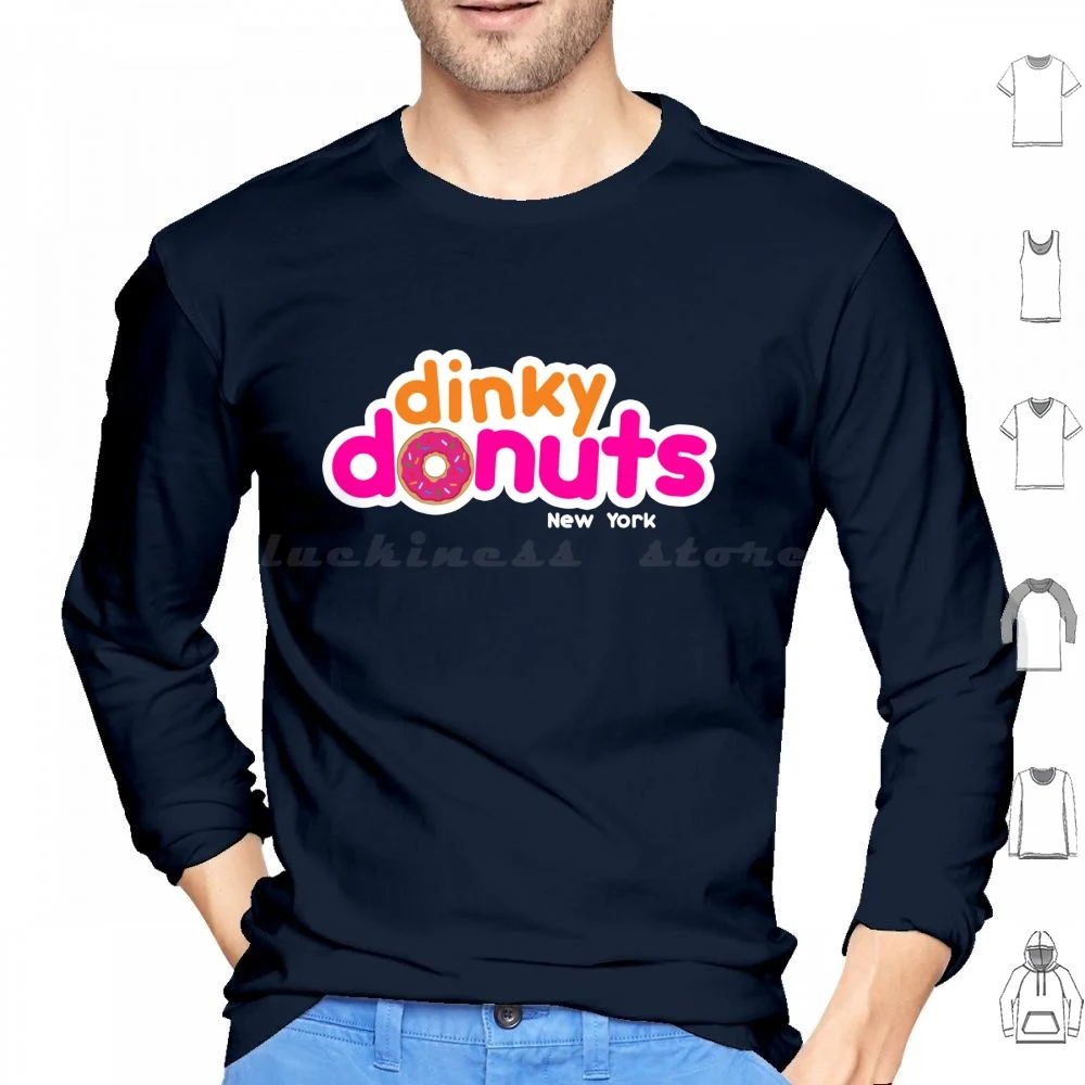 

Dinky Donuts Hoodie cotton Long Sleeve Dinky Donuts Kramer Goerge Elaine