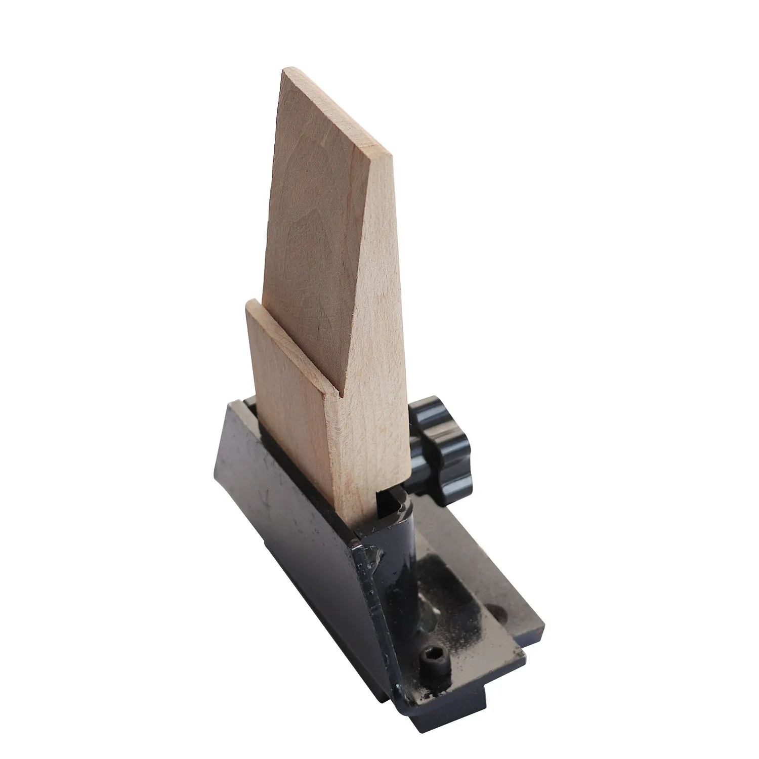 Jeweler'S Cast Iron Wooden Bench Pin With Anvil Mounting Holder Bench Anvil Pin Clamp Jewelers Steel Workbench