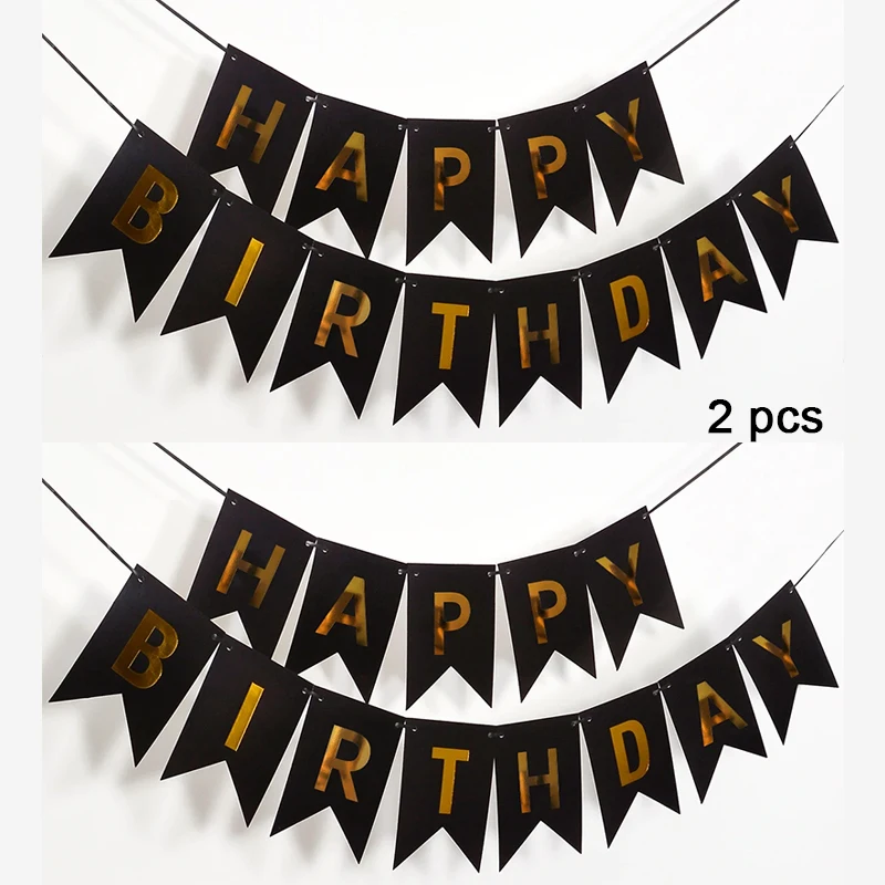 Alles Gute zum Geburtstag Luftschlangen Heißprägen Schwalbenschwanz Pull Flagge Wohnzimmer Garten Mall Café Kinder Geburtstag Party Dekoration Banner