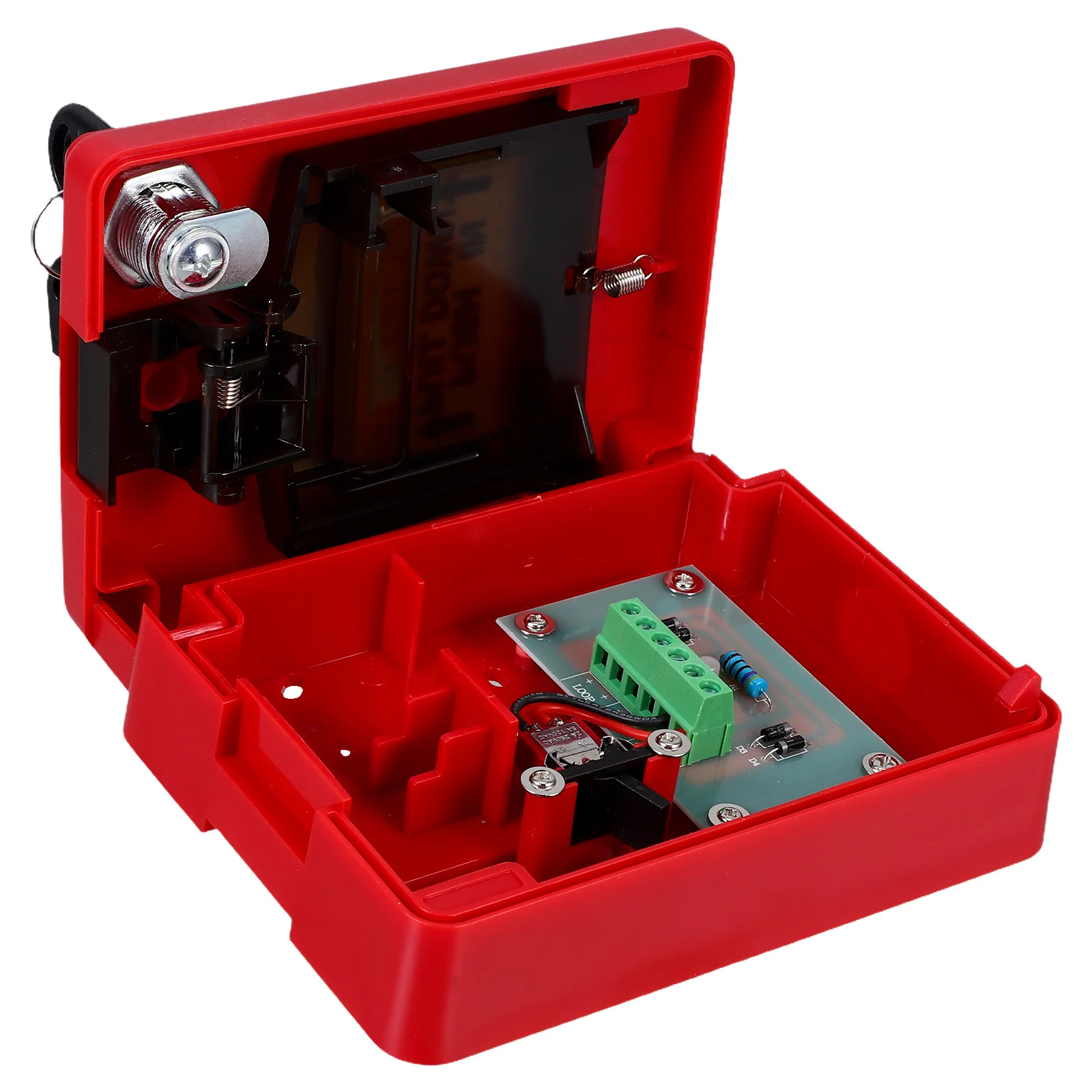 Manual Reset Fire Alarm Button Emergency Stop Switch Durable and Reliable for Residential Commercial Industrial Safety Easy to