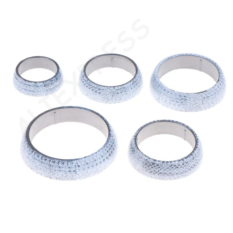 [G]Leakproof Exhaust Donut Gasket High Temp Resistant Ring Flange Seal for Auto Exhaust Pipe Replacement