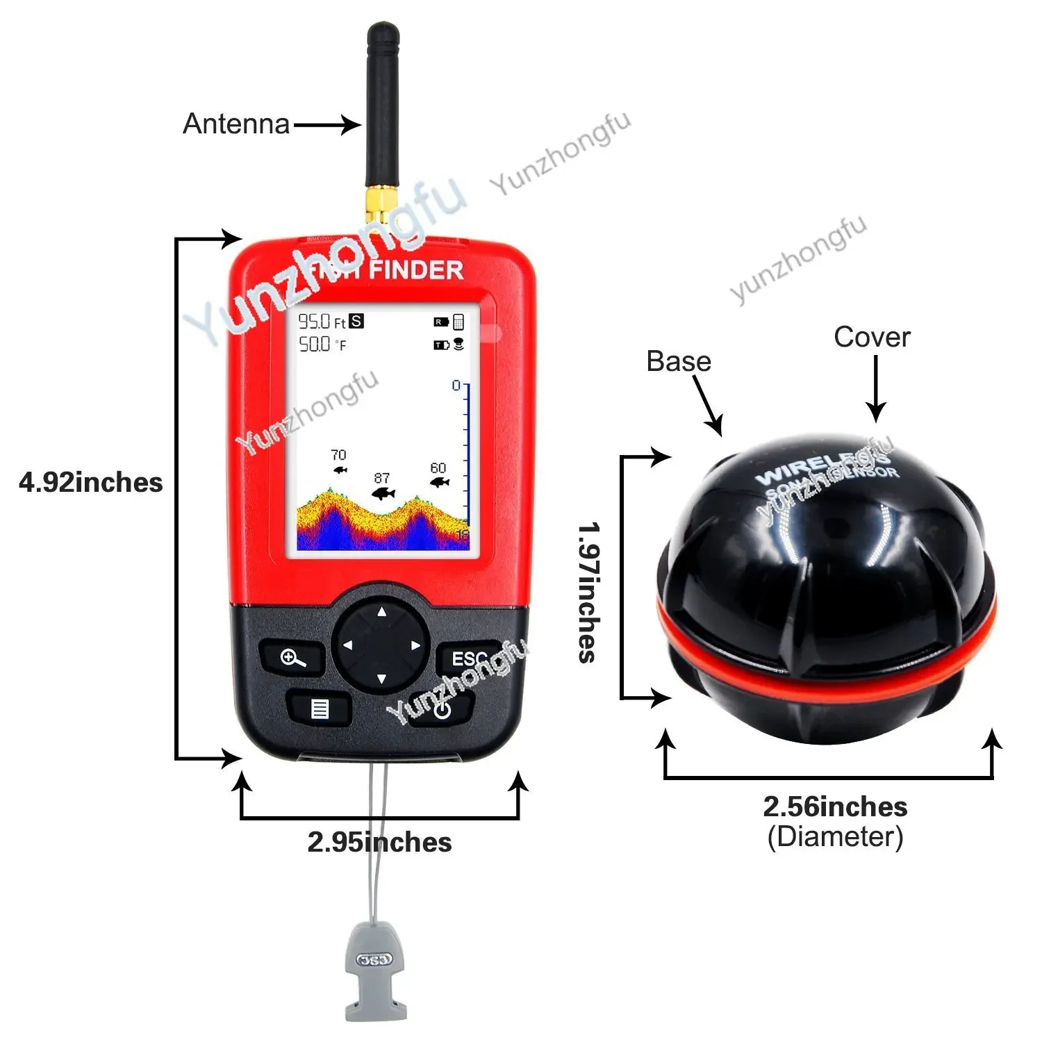 New GPS intelligent automatic 3KG load high-power dual motor 2 bait boxes 500 meters intelligent one click return