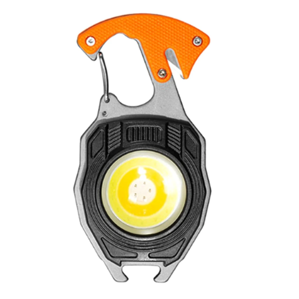 

A06T-COB Keychain Work Light LED Emergency Flashlight with Bottle Opener Rechargeable Mini Torch 6