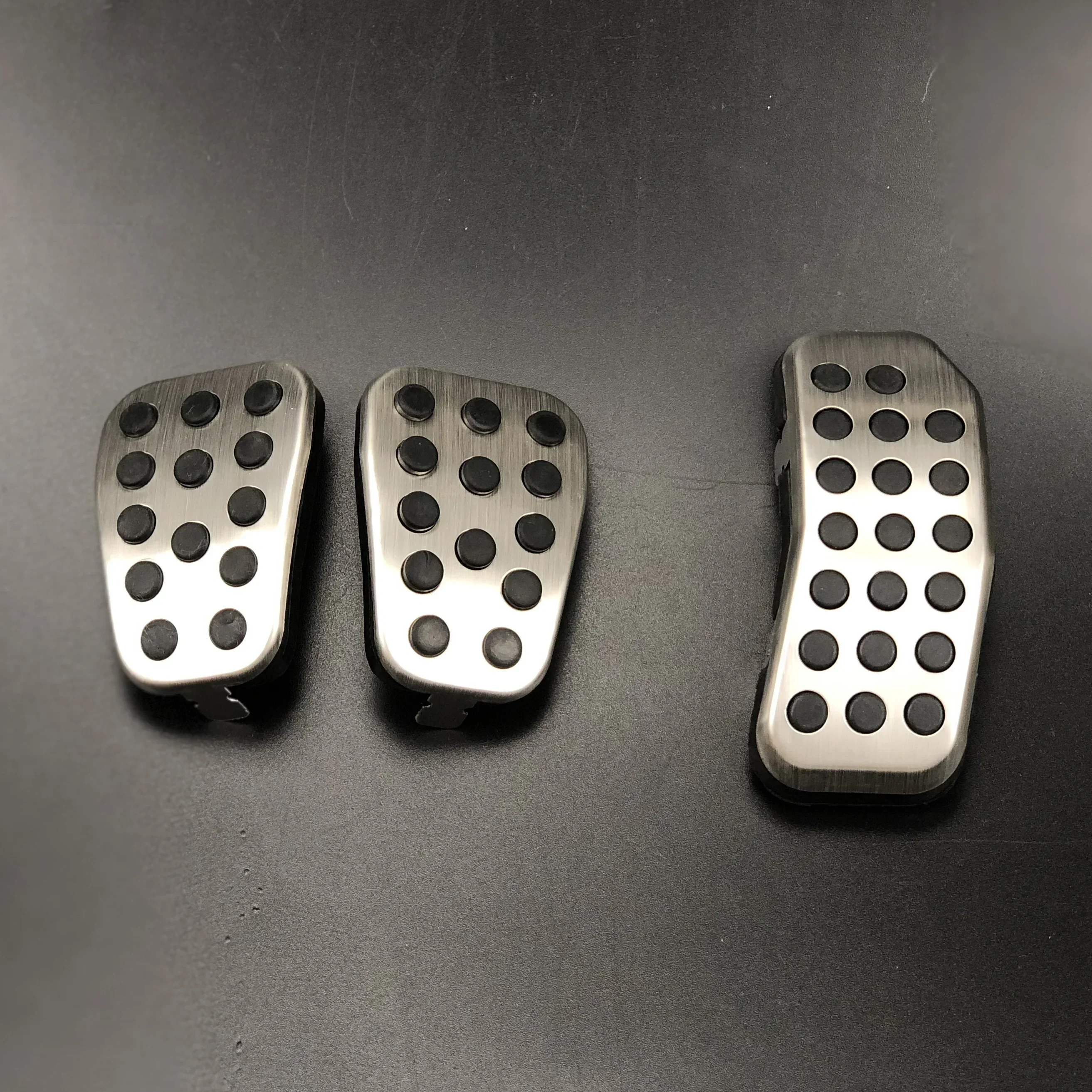Car styling Brake Accelerator Gas Pedal Pad Covers case For Ford Fiesta Ecosport Mazda 2 2007-2014 auto accessories