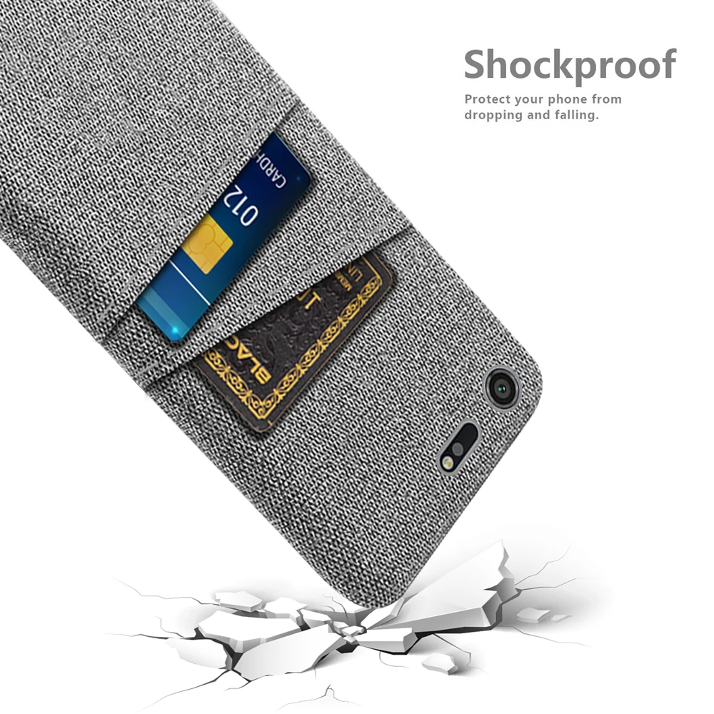 Luksusowe, materiałowe etui na telefon do Sony Xperia XZ Premium, etui z podwójną kartą, G8141, G8142, 5,46" — zdjęcie 4