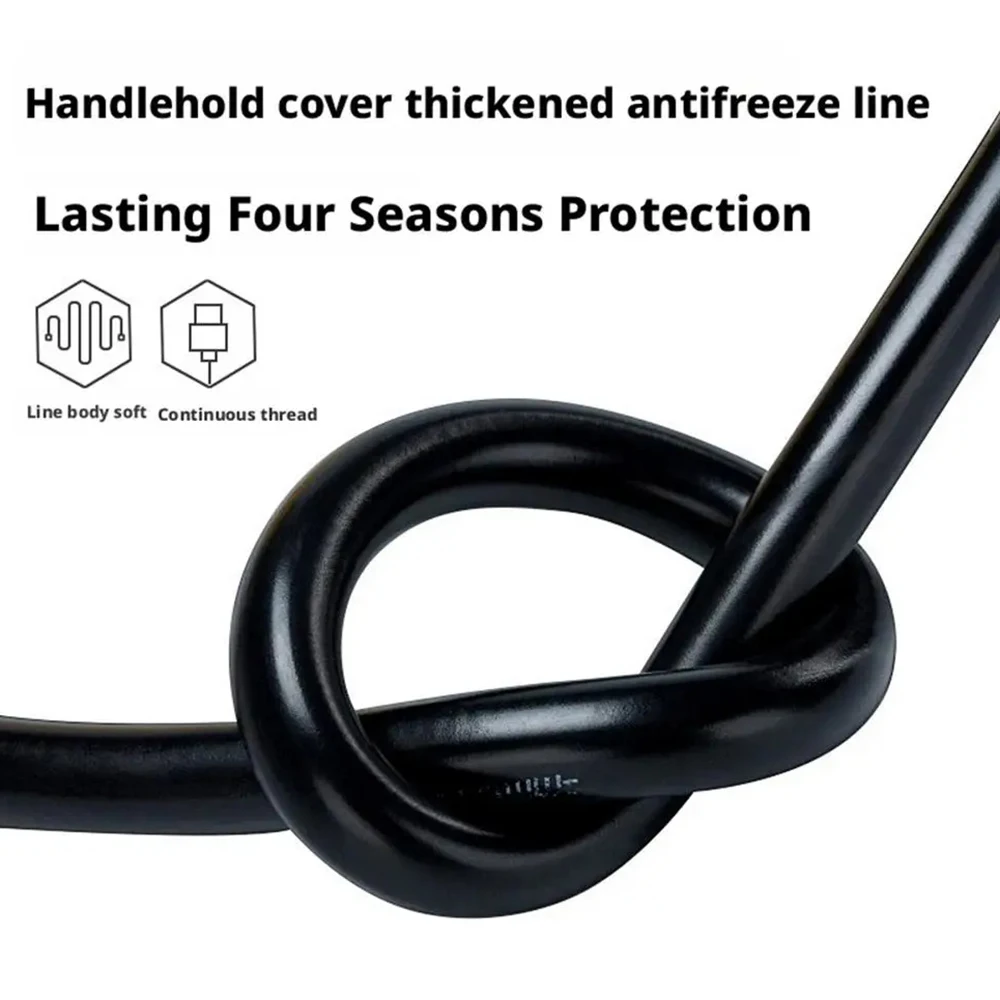 오토바이 히팅 핸드그립 12V 유니버설 USB 전기 히팅 그립 커버 3단계 전기 히팅 핸들 커버 빠른 가열 키트