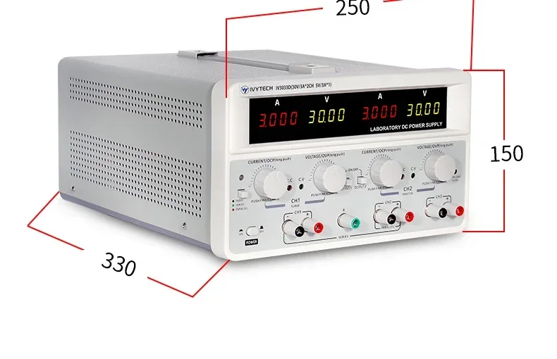 Avitec Three Way Linear High Precision DC Stabilized Power Supply IV3033/3035/3063/3310D