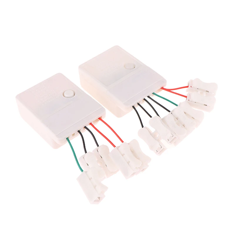 LED Strings 2/4 Way 8 Modes Lights Twinkle EK-04 Dimmer Flexible Strip Ribbon Lighting Replica Switch Adjustable Knob Controller
